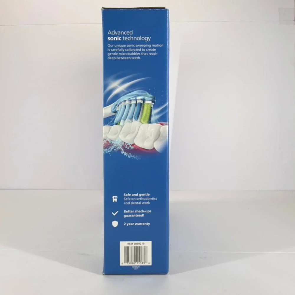Philips Sonicare Optimal Clean Rechargeable Electric Toothbrush 2 Pack HX6829/77 - Picture 7 of 9
